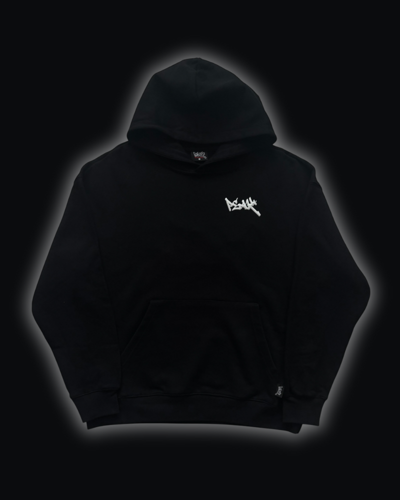 PK Puff Hoodie V3 — Black